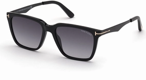 Tom Ford FT0862 01B 56 Garrett Unisex Sunglasses