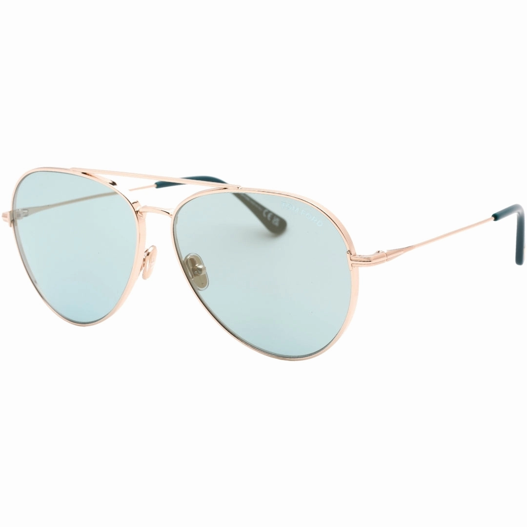 Tom Ford Ft0996 28X Dashel-02 Shiny Rose Gold Sunglasses
