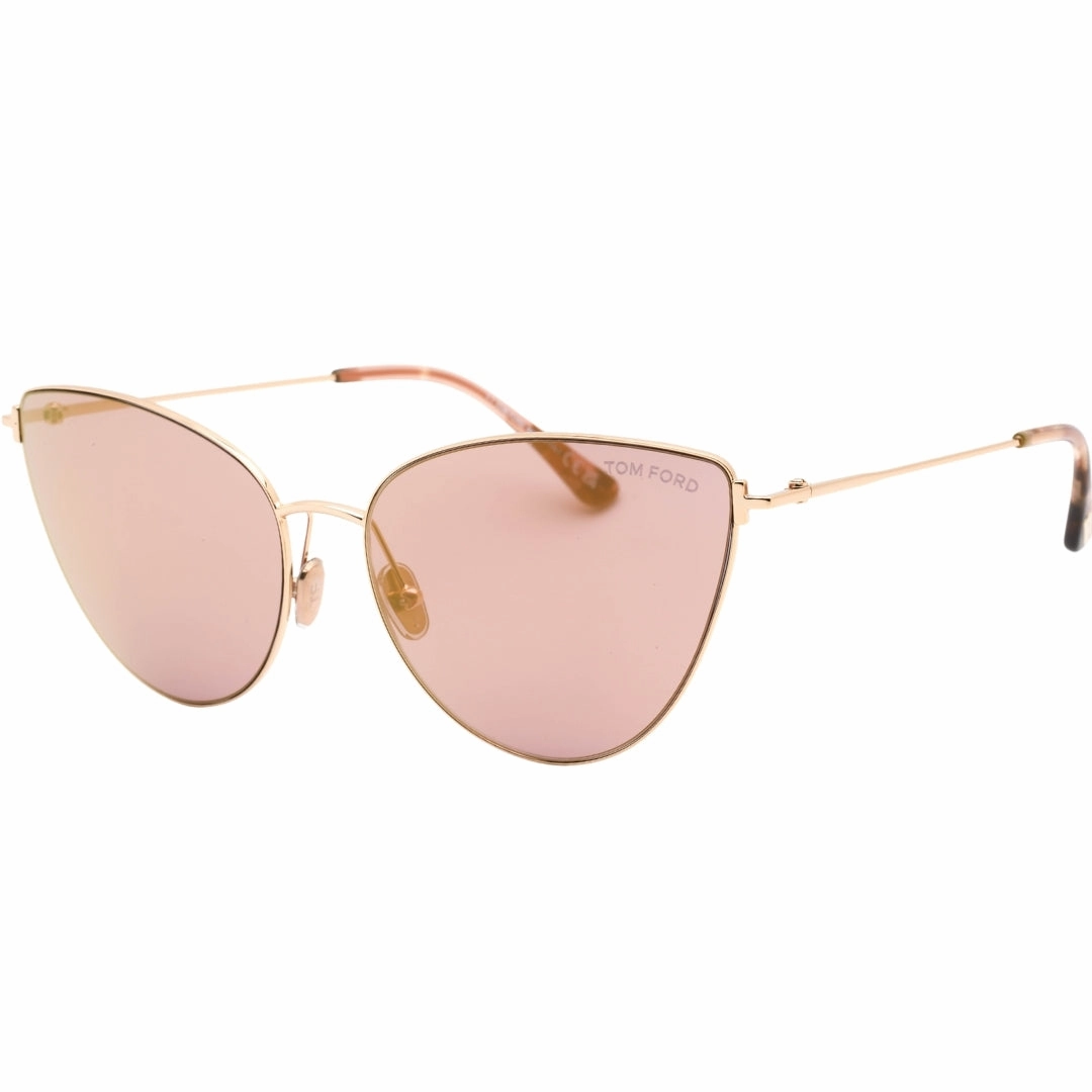 Tom Ford Ft1005 28Z Anais 02 Rose Gold Sunglasses