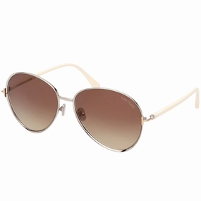 Tom Ford Ft1028 16G Silver Sunglasses