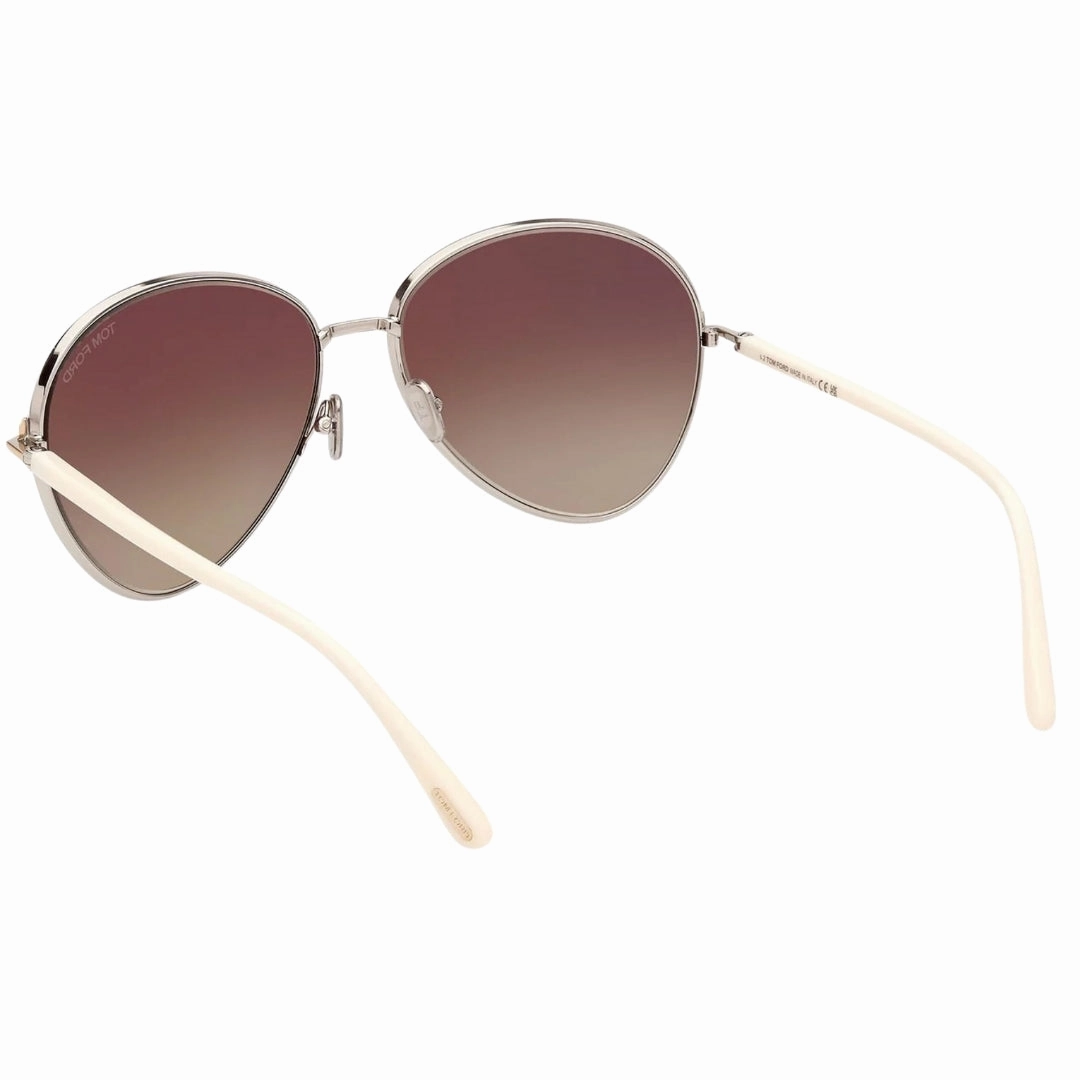 Tom Ford Ft1028 16G Silver Sunglasses
