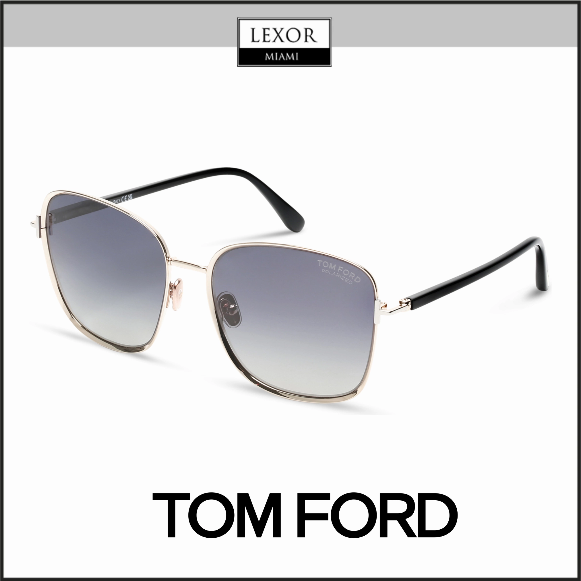 Tom Ford FT1029 5728D METAL SUNGLASSES