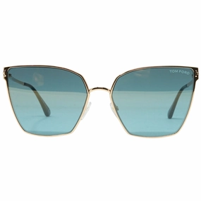 Tom Ford Helena Ft0653 28V Gold Sunglasses