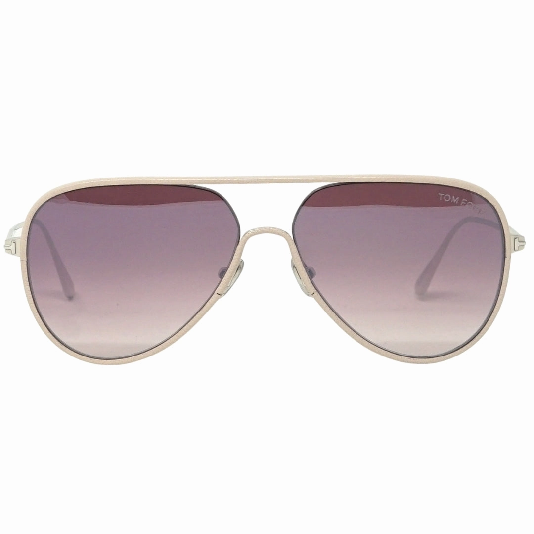 Tom Ford Jessie 02 Ft1016 18Z Silver Sunglasses