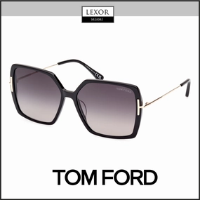 Tom Ford Joanna FT1039 59 01B ACETATE SUNGLASSES