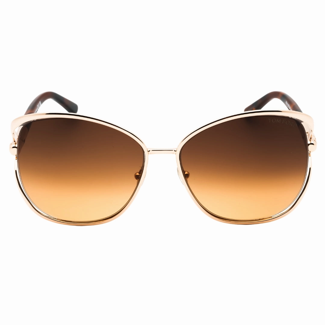 Tom Ford Marta Shiny Rose Gold Sunglasses