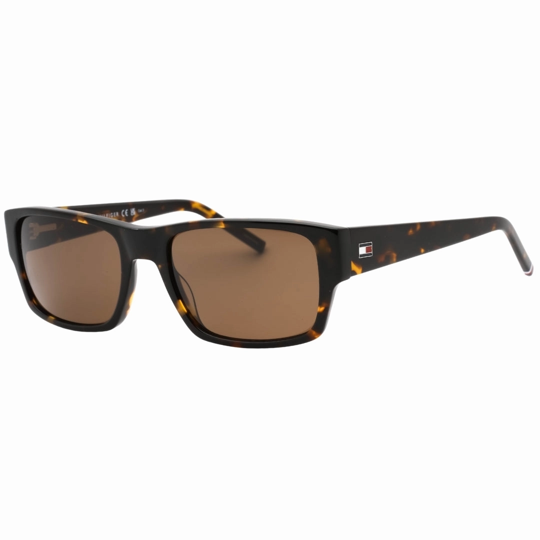 Tommy Hilfiger Brown Lens Havana Sunglasses