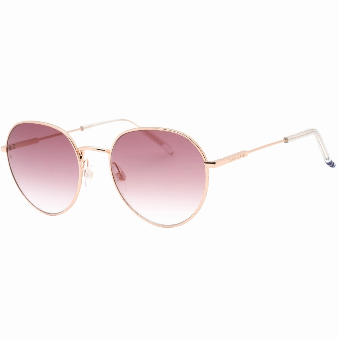 Tommy Hilfiger Pink DS Lens Copper Gold Sunglasses