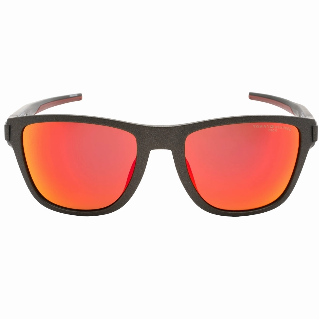 Tommy Hilfiger Red ML HC Lens Metal Grey Sunglasses