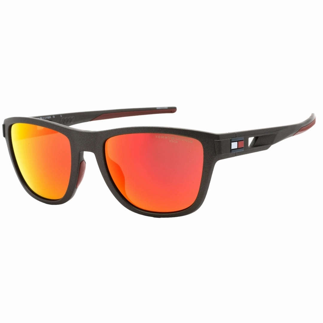 Tommy Hilfiger Red ML HC Lens Metal Grey Sunglasses