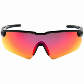 Tommy Hilfiger Red ML Lens Blue Detail Black Sunglasses