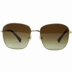 Valentino Garavani Va2046 306713 Brand Stud Gold Sunglasses